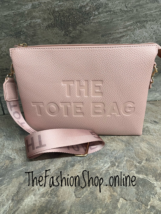 Lara The Tote cross body bag - pink