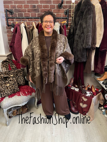 Annie Brown Wide Leg Trousers 12-20