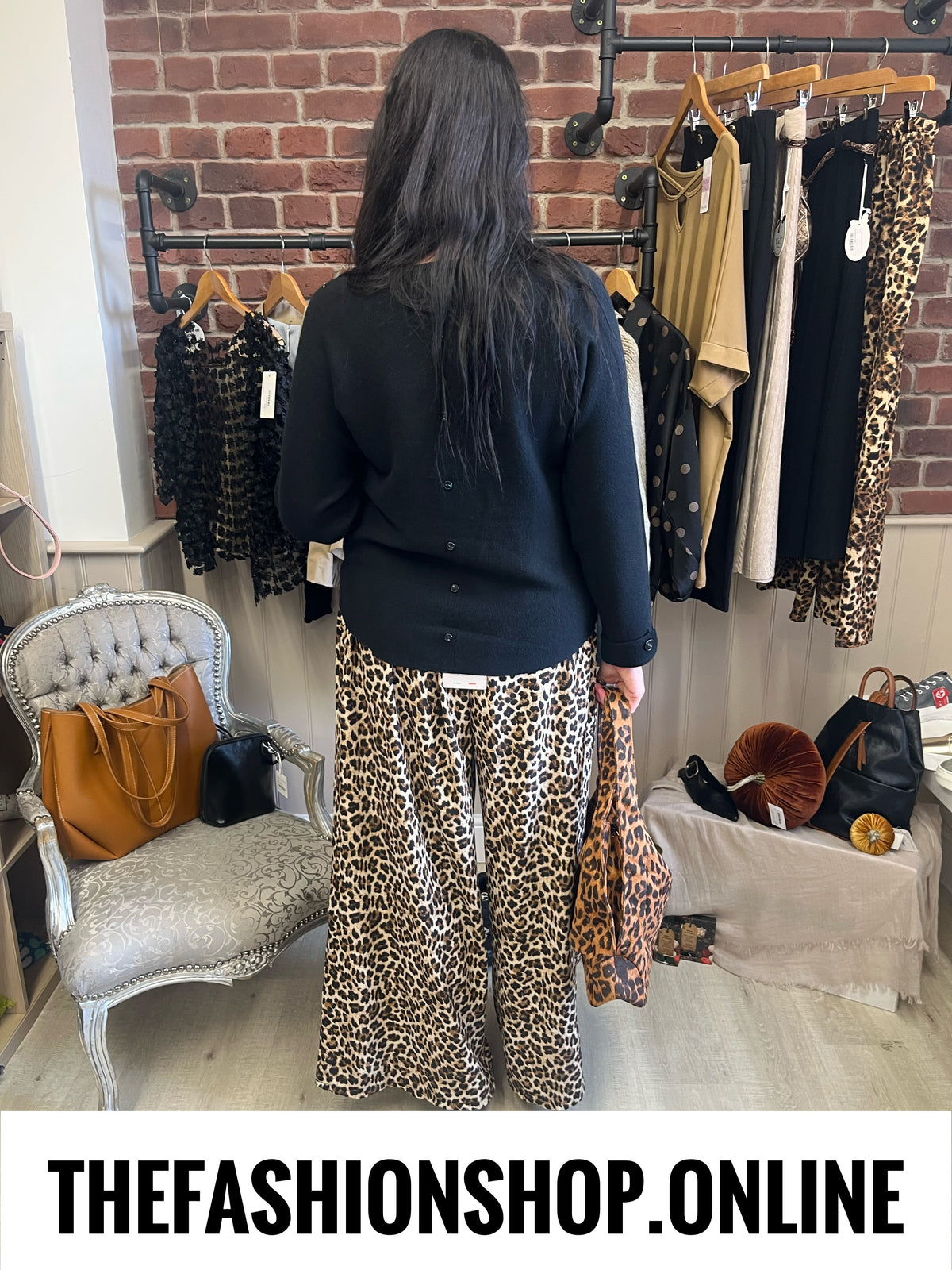 Riley black cashmere mix jumper 10-16