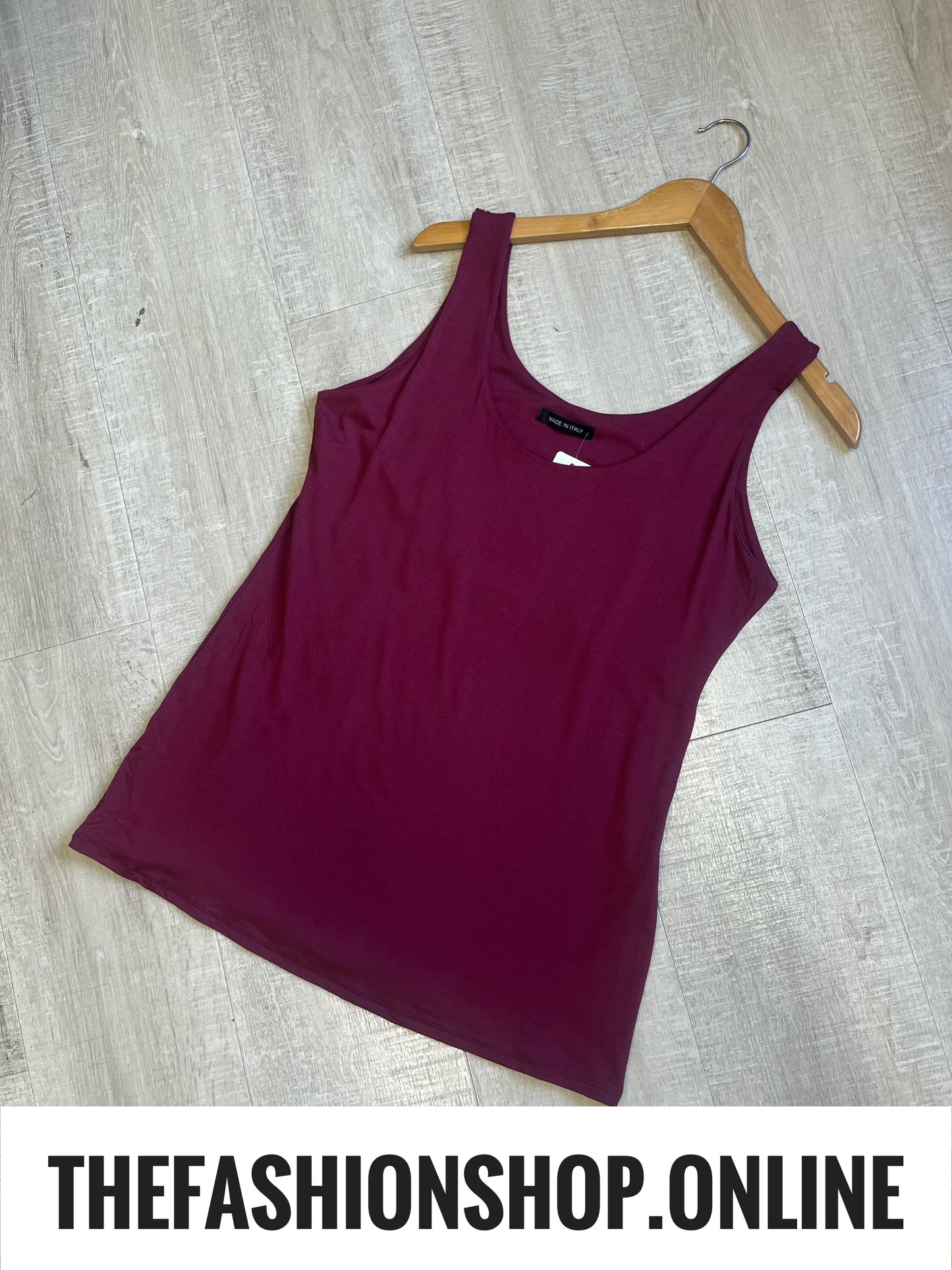 Chelsea mulberry soft vest sizes 8-14 and 16-18