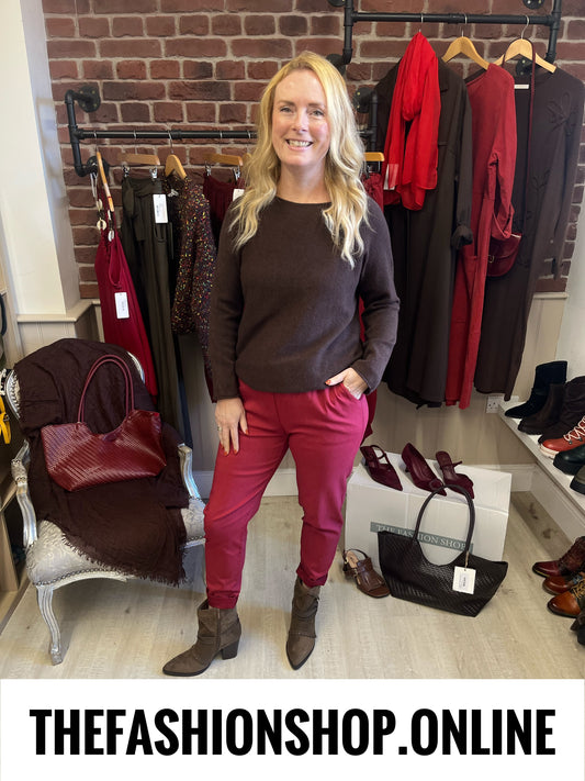 Amy brown soft jumper 8-16