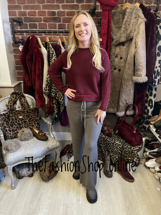 Milan Mink Knitted Trouser 8-20