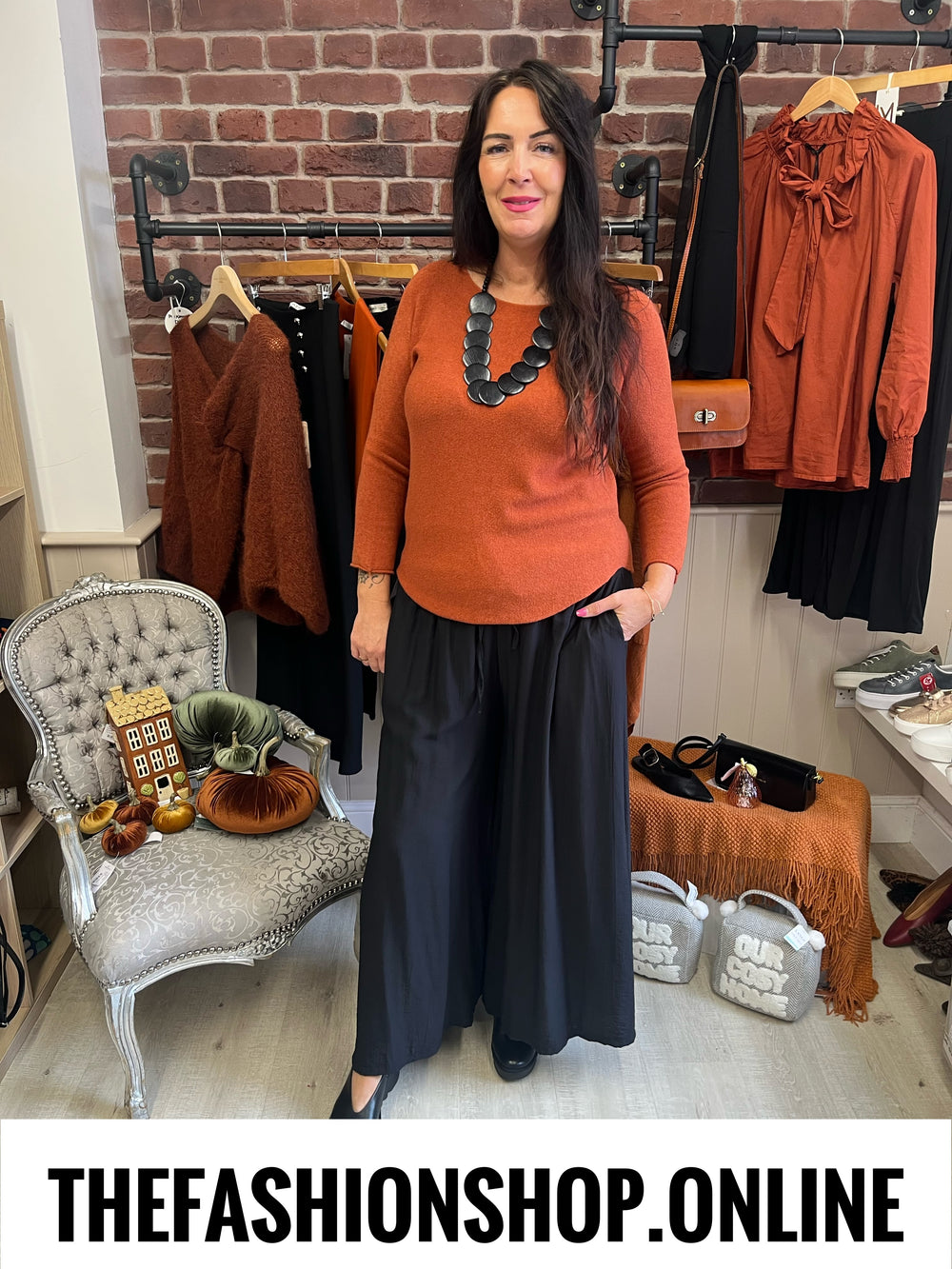 Dina cinnamon soft jumper 8-16