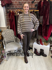 Harper Striped Jumper 8-16