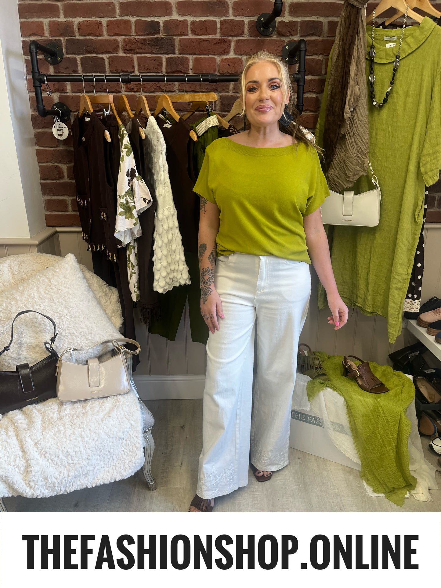 Maddy olive soft top 8-14