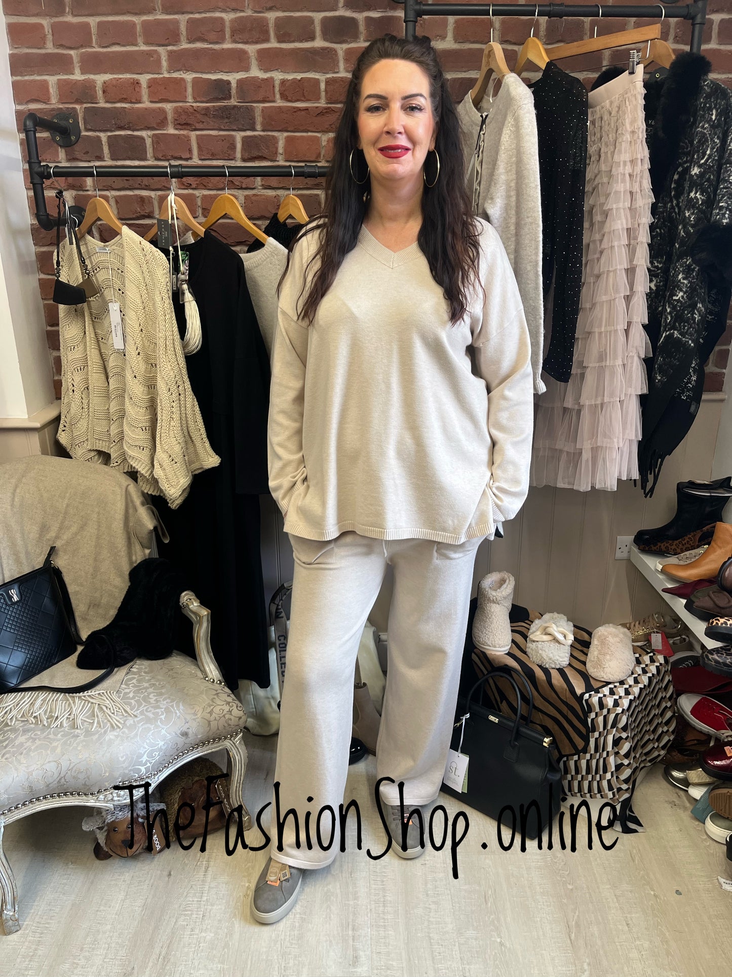 Seraphina beige co-ord 10-18