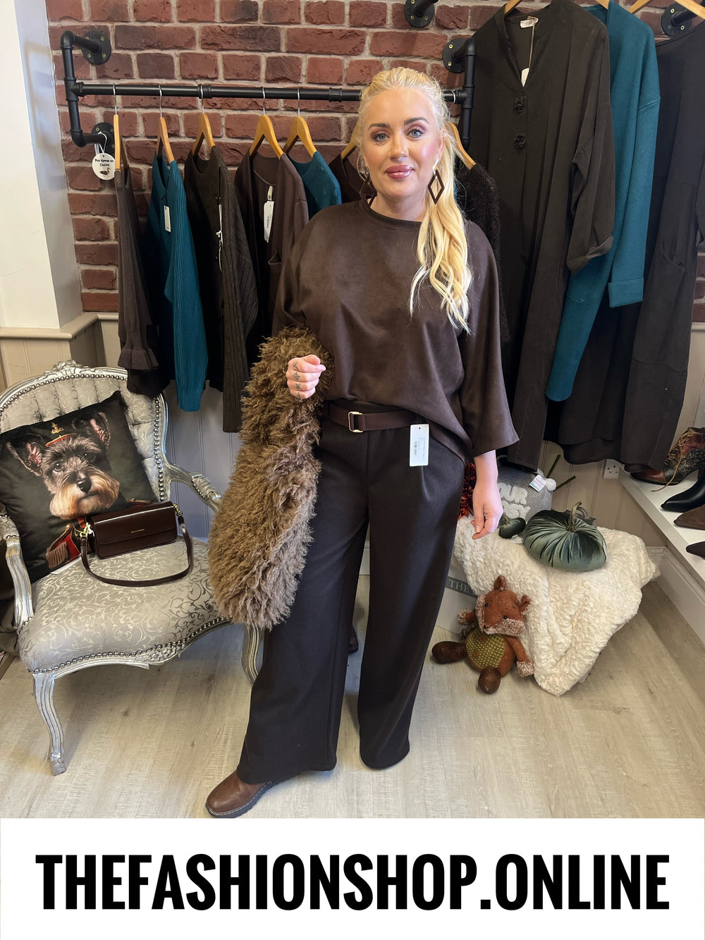 The Balmoral Trousers in Brown 8-14