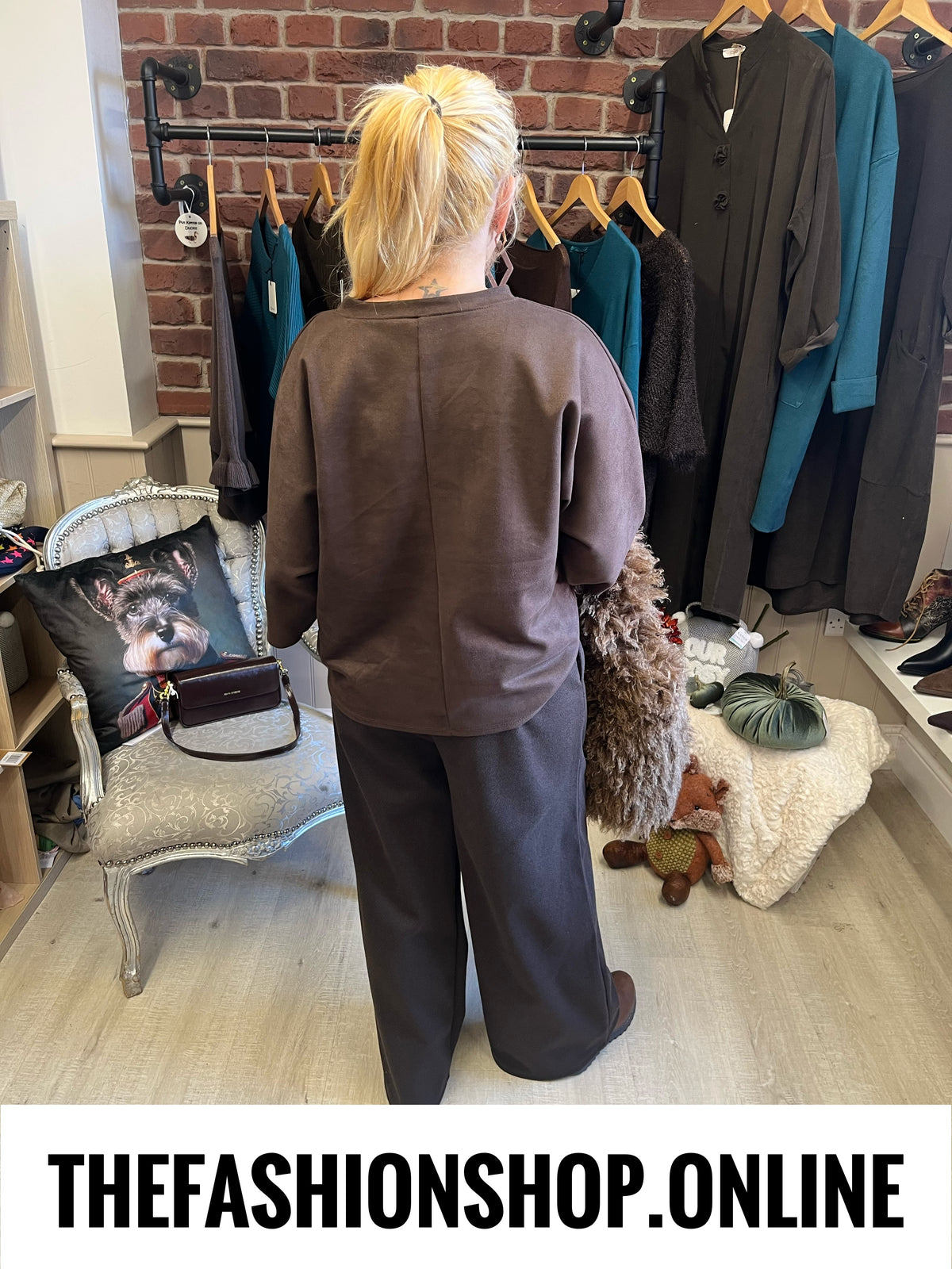 The Balmoral Trousers in Brown 8-14