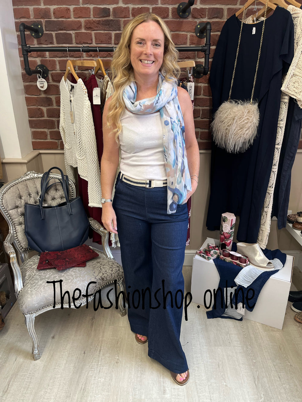 Esther dark denim jeans sizes 12, 14 and 16