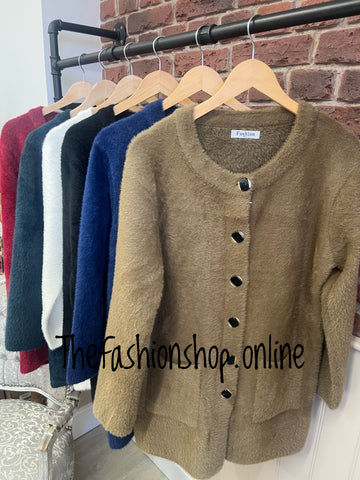 Daphne camel coatigan 12-16