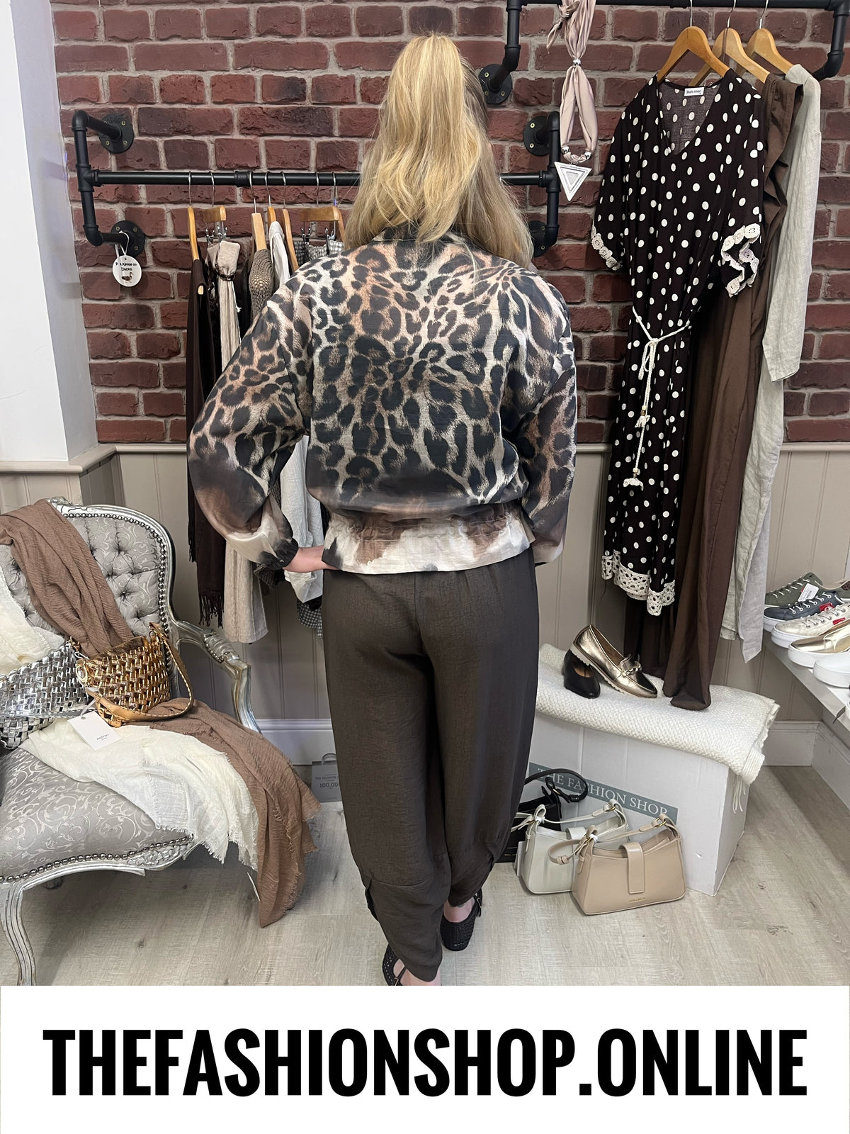 Jessie brown tulip hem trousers 8-16