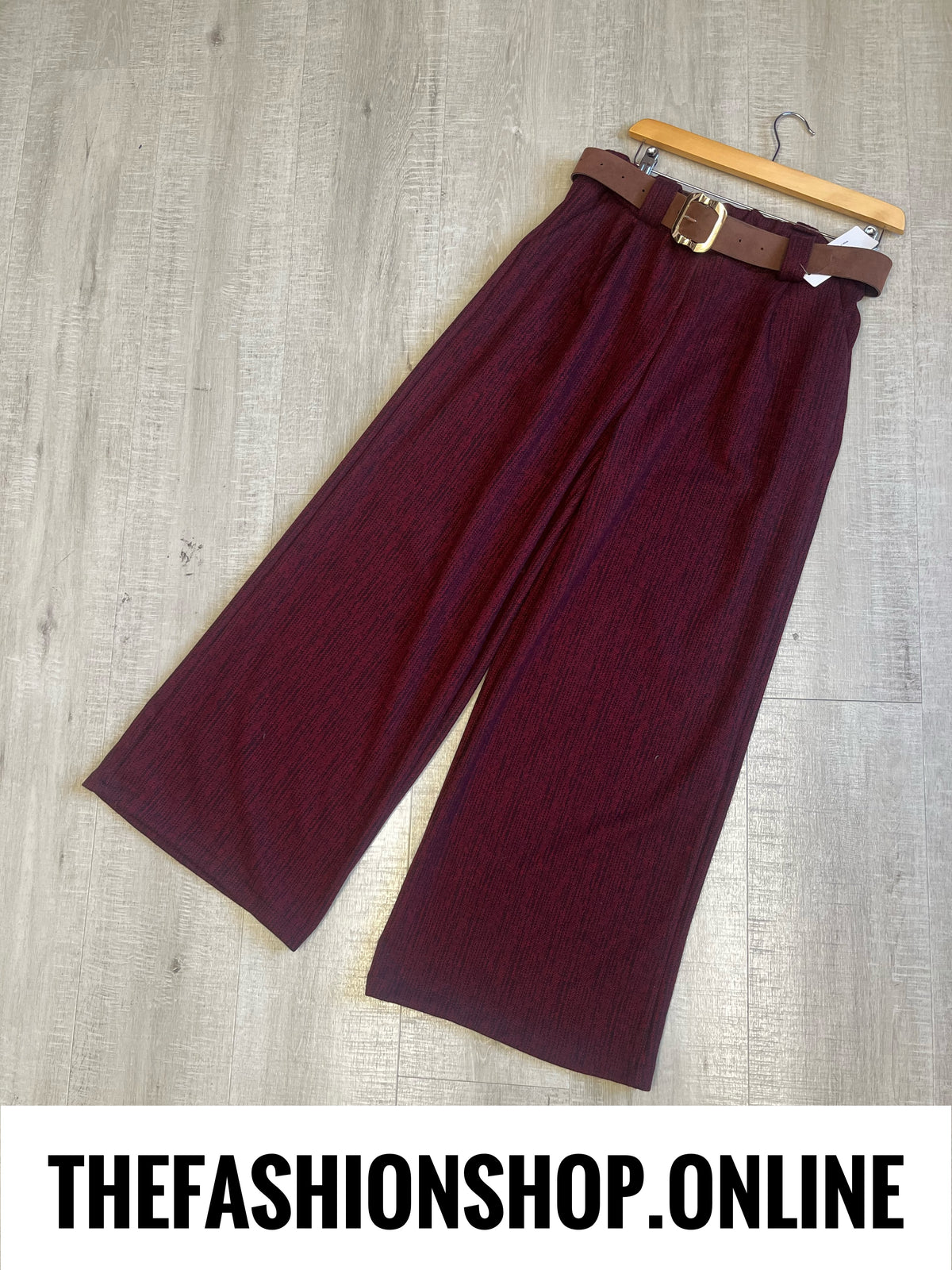 The Kensington Trousers in Wine 10-16