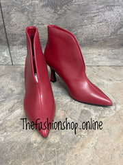 Saskia wine heeled ankle boots sizes 3-8 (36-41)