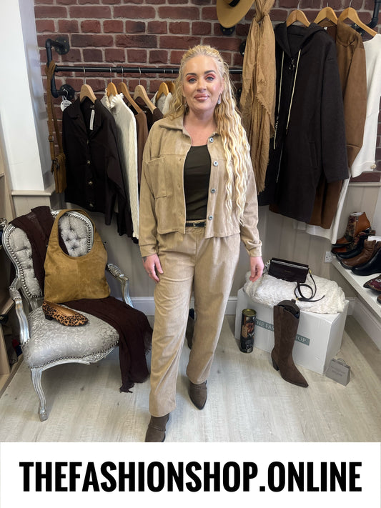 Cody camel cord jacket 8-14