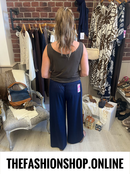 Darcie brown draped neck top 8-14