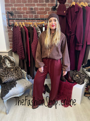 Demi brown faux suede bubble hem jacket sizes 8, 10, 12, 14, 16