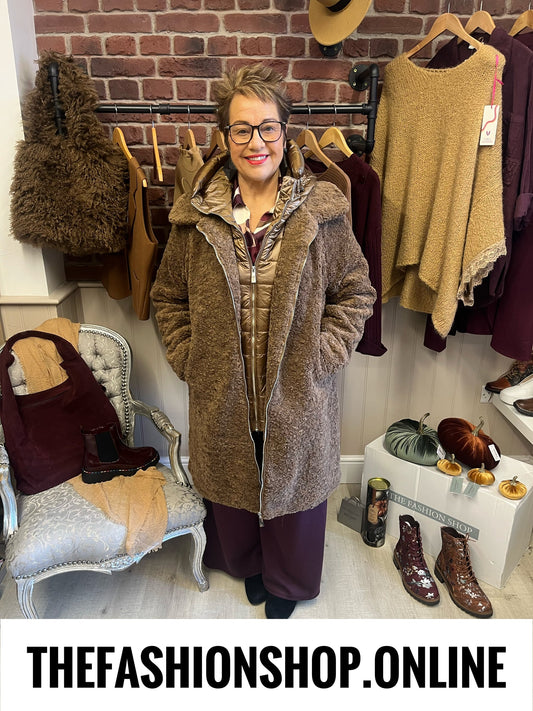 The Kensington camel coat sizes 12-18