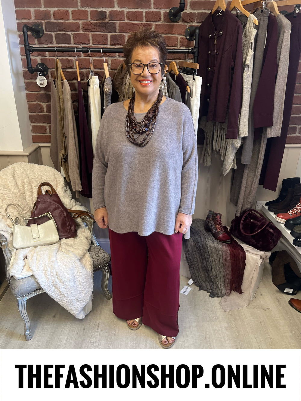 Esme mocha soft jumper 16-22