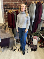 Liv Grey chenille jumper 8-14