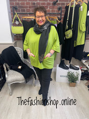 Harper green pocket top 16-22