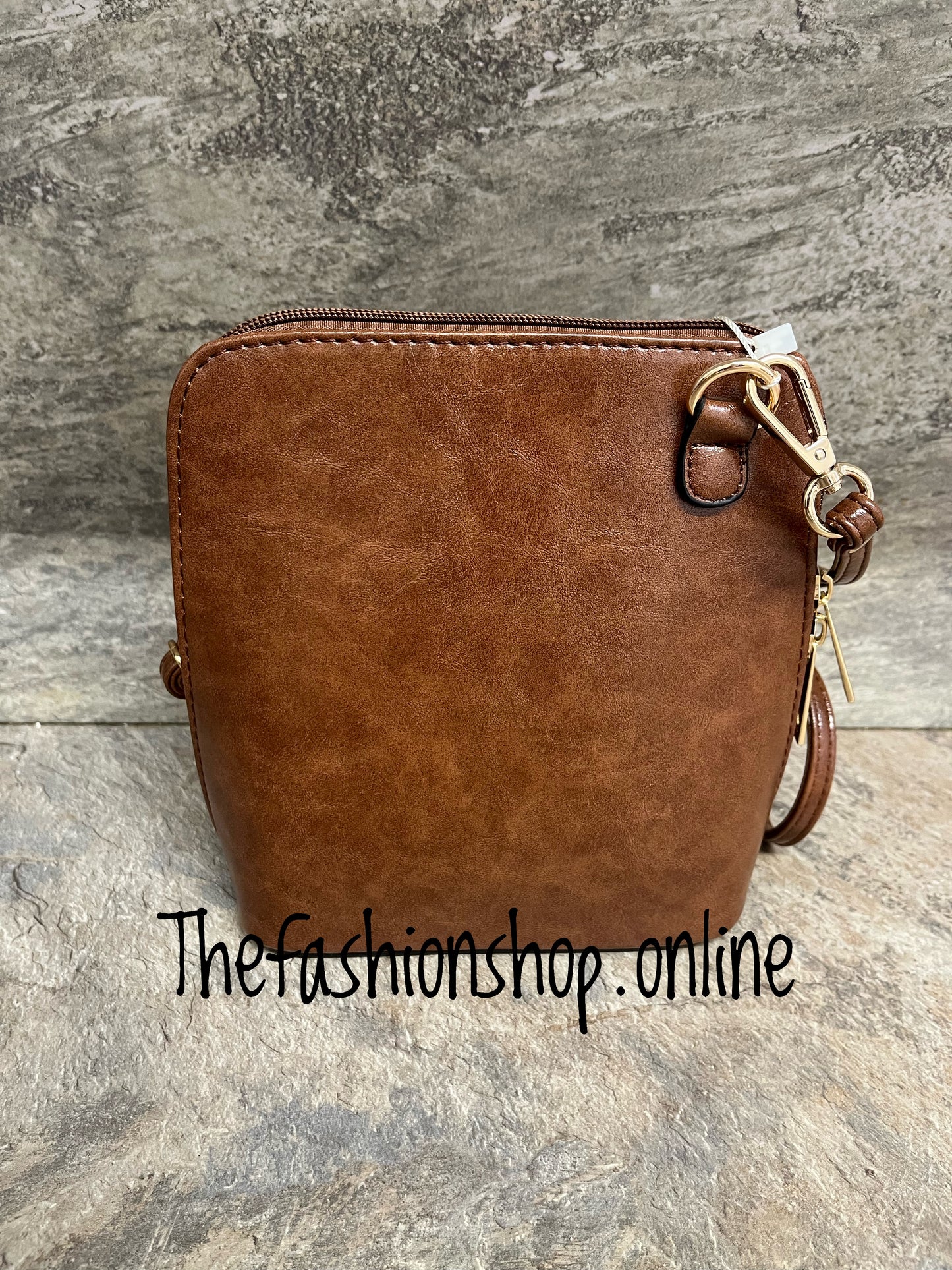 Rosie tan chic bag