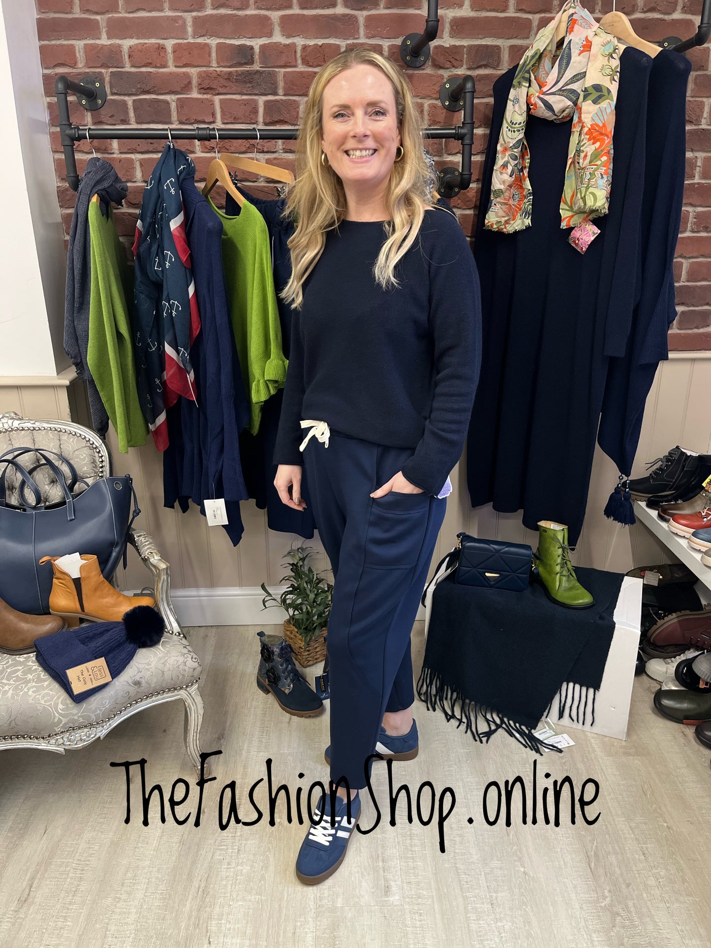 Dina navy soft jumper 10-16