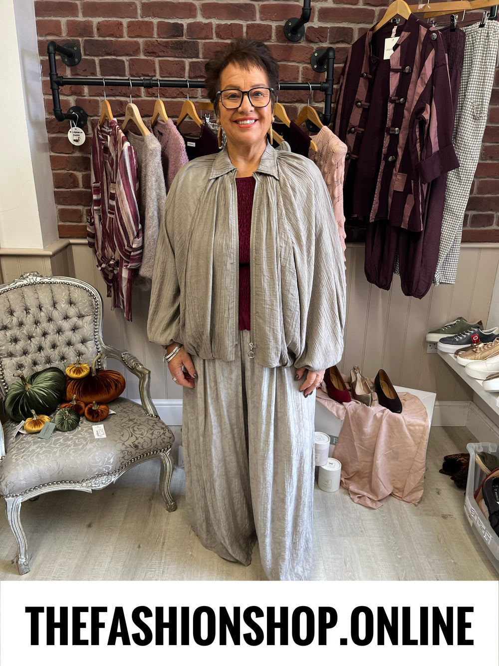 Harmony mocha batwing textured jacket 14-20