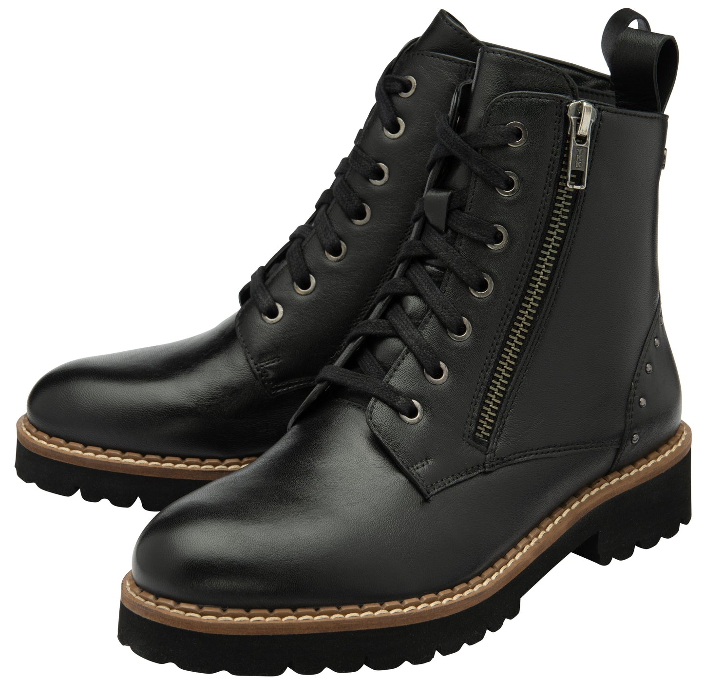 Lotus Braxton Leather boot Black 4-8
