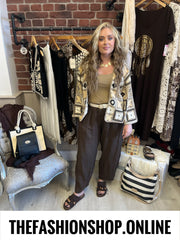 Carrie patterned crochet cardigan 8-16