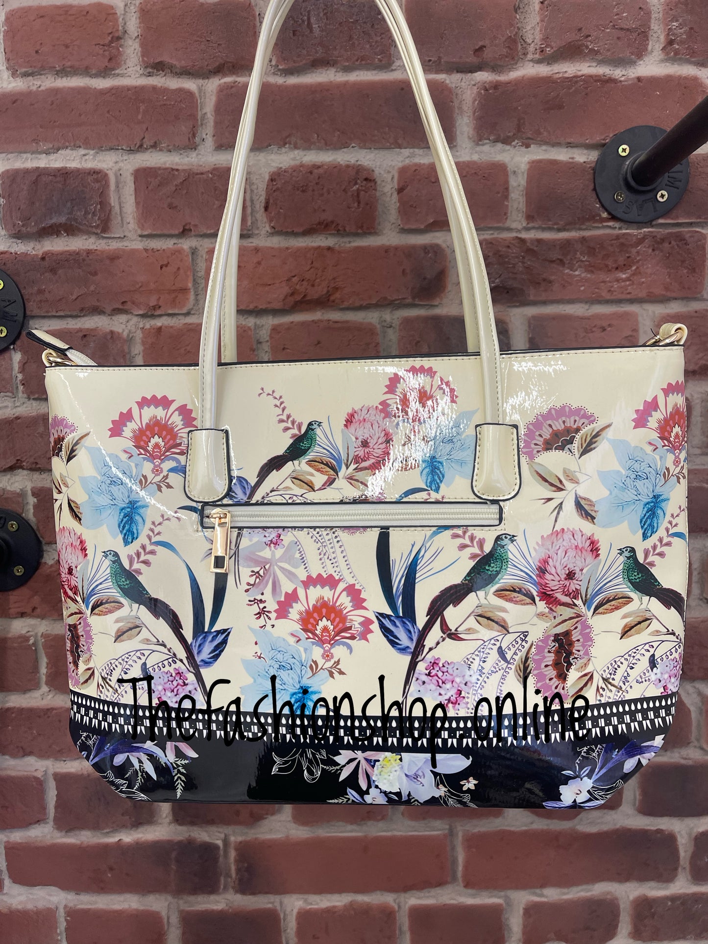 Exotic garden bag in Cream