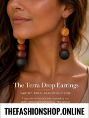 The Terra Drop Earrings lightweight