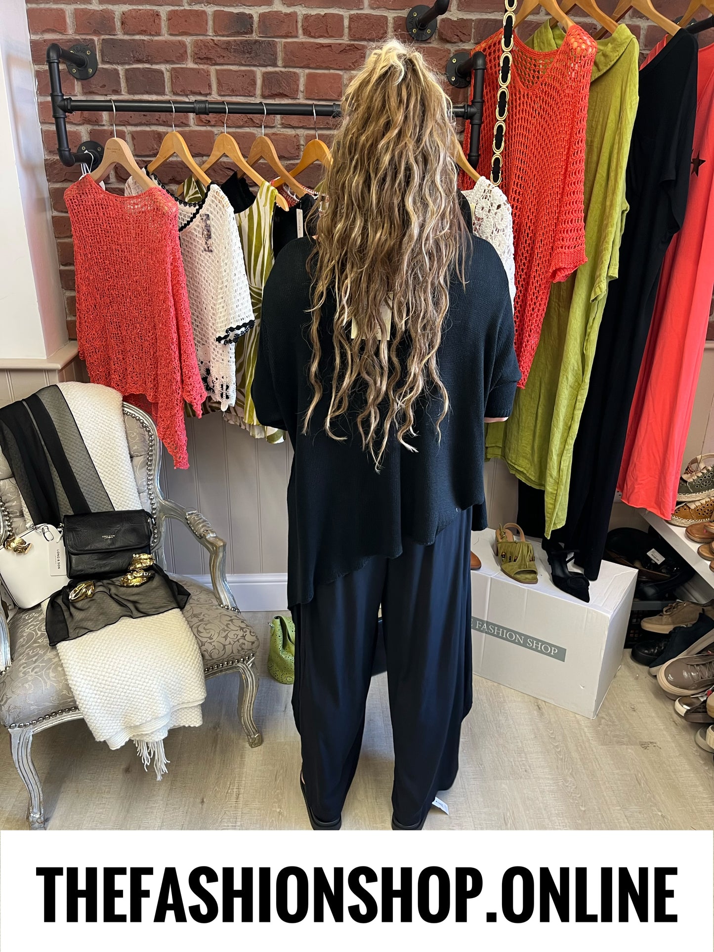 Ziggy black tassel jumper 14-22