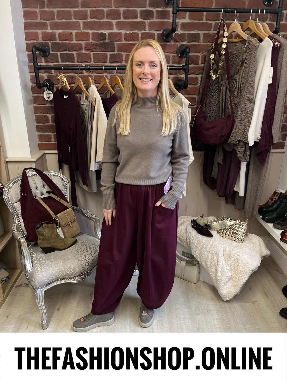 Erika mocha turtle neck jumper 8-16