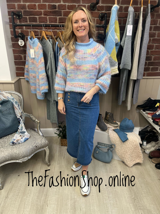 Lyla rainbow jumper 8-16