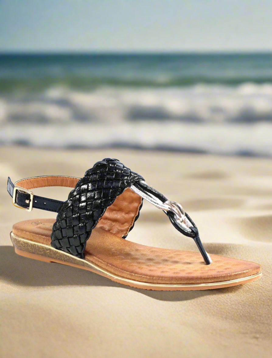 Lunar Dawley toe post Black 4-8