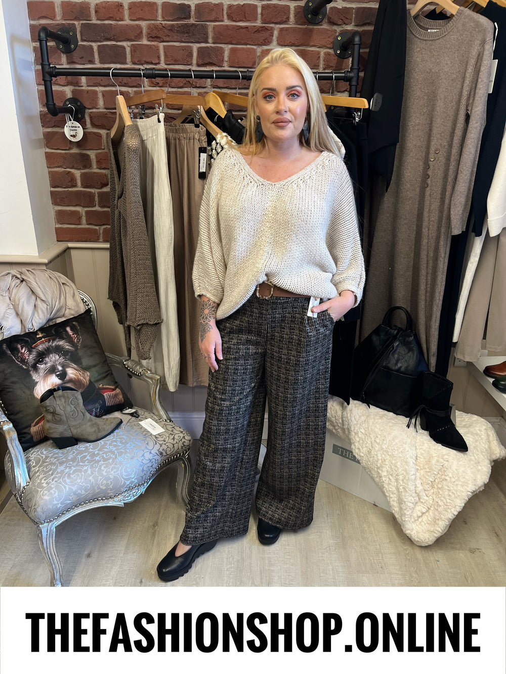 The Kensington Check Trousers 10-16
