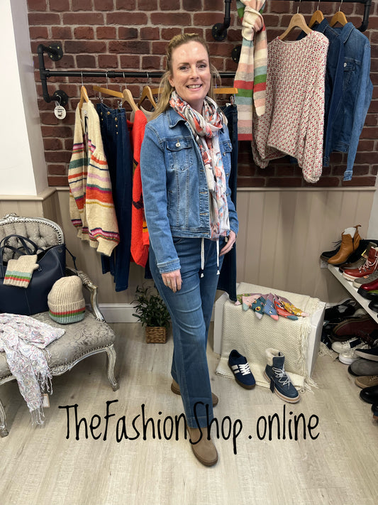 Kurt Muller denim cotton jacket sizes 8-16