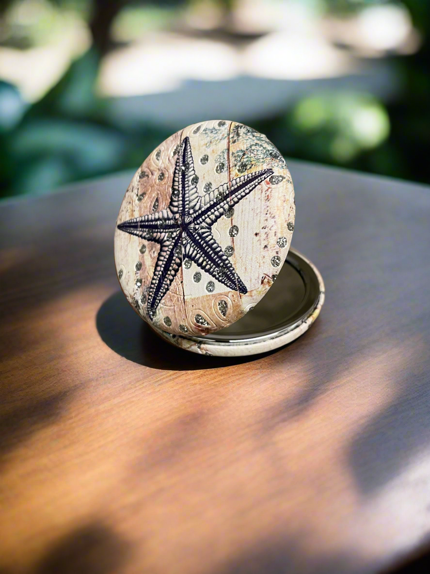 Sarah Tempest starfish compact mirror