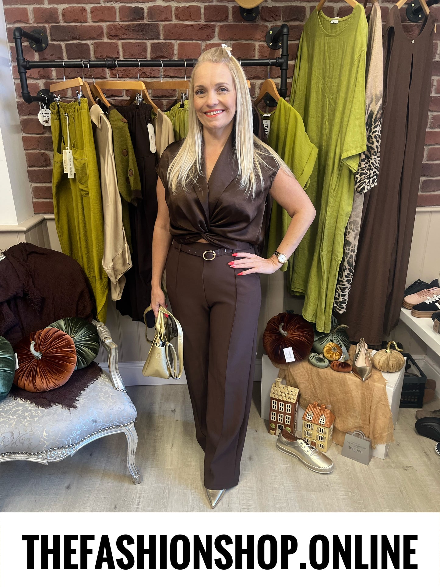 Cameron brown wonderful fit straight leg trousers sizes 8-16