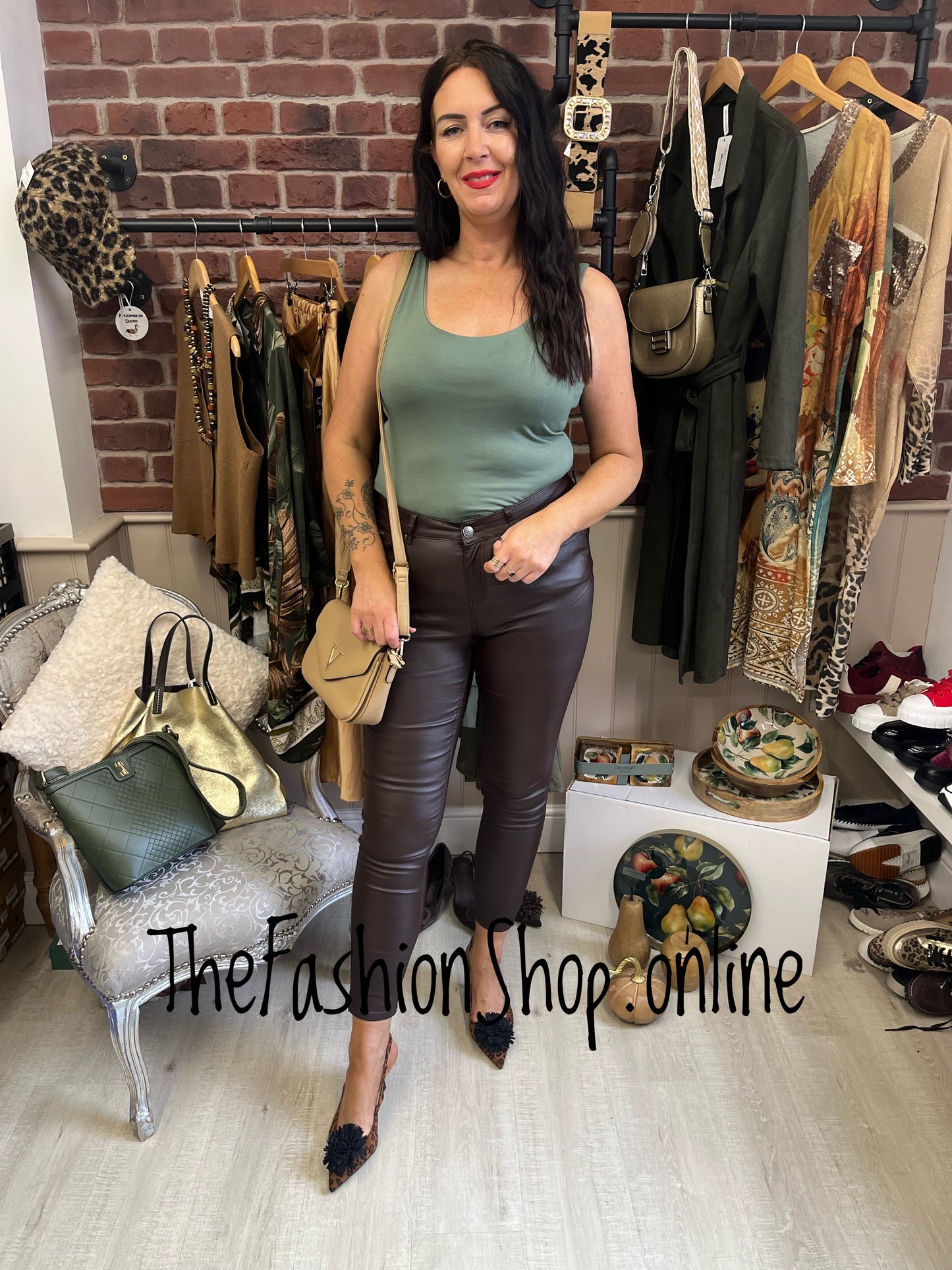 Chelsea khaki soft vest 8-14 and 16-18