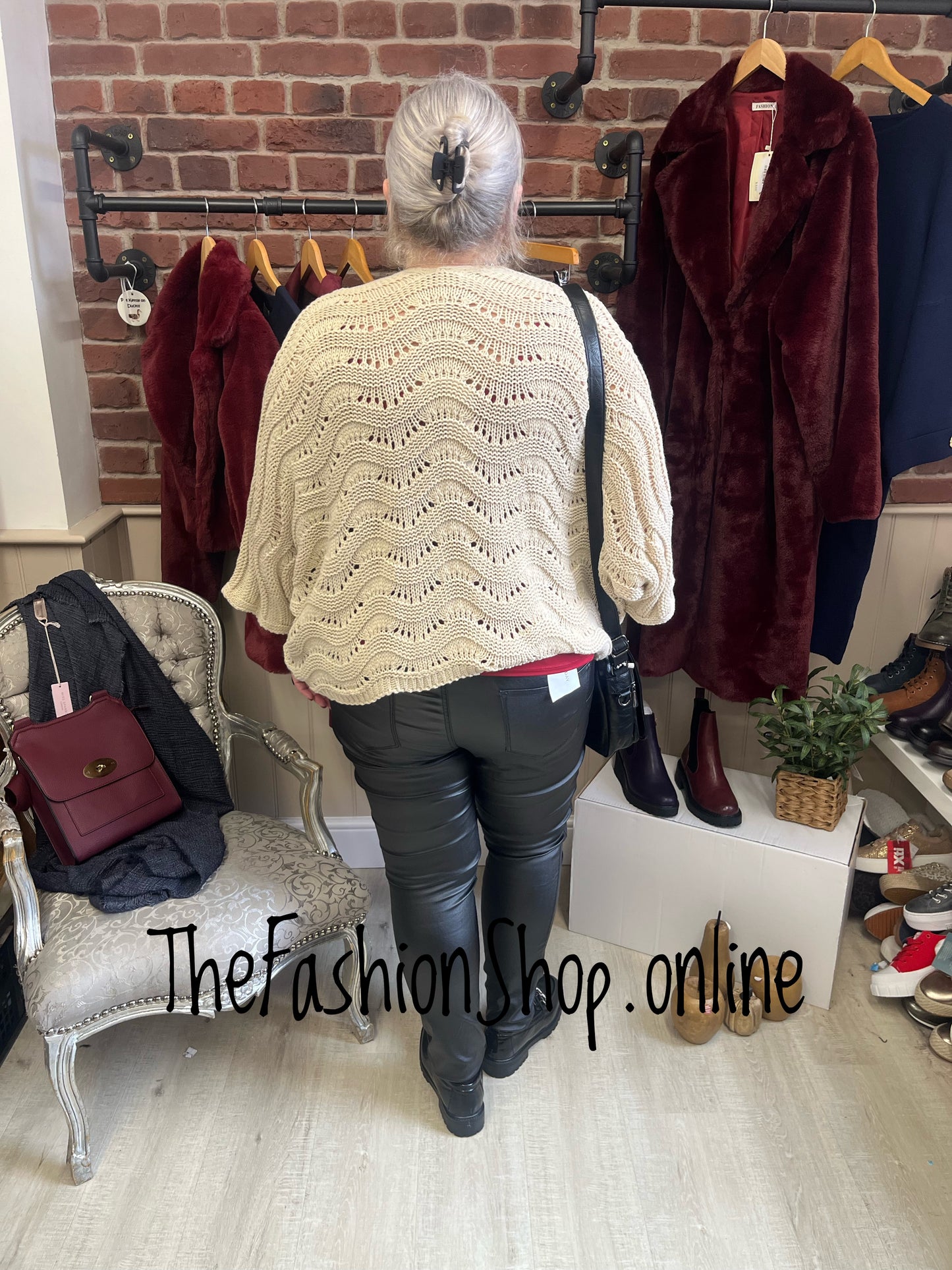 Nala beige edge to edge cardigan 8-20