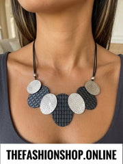 Silver Eclipse Necklace