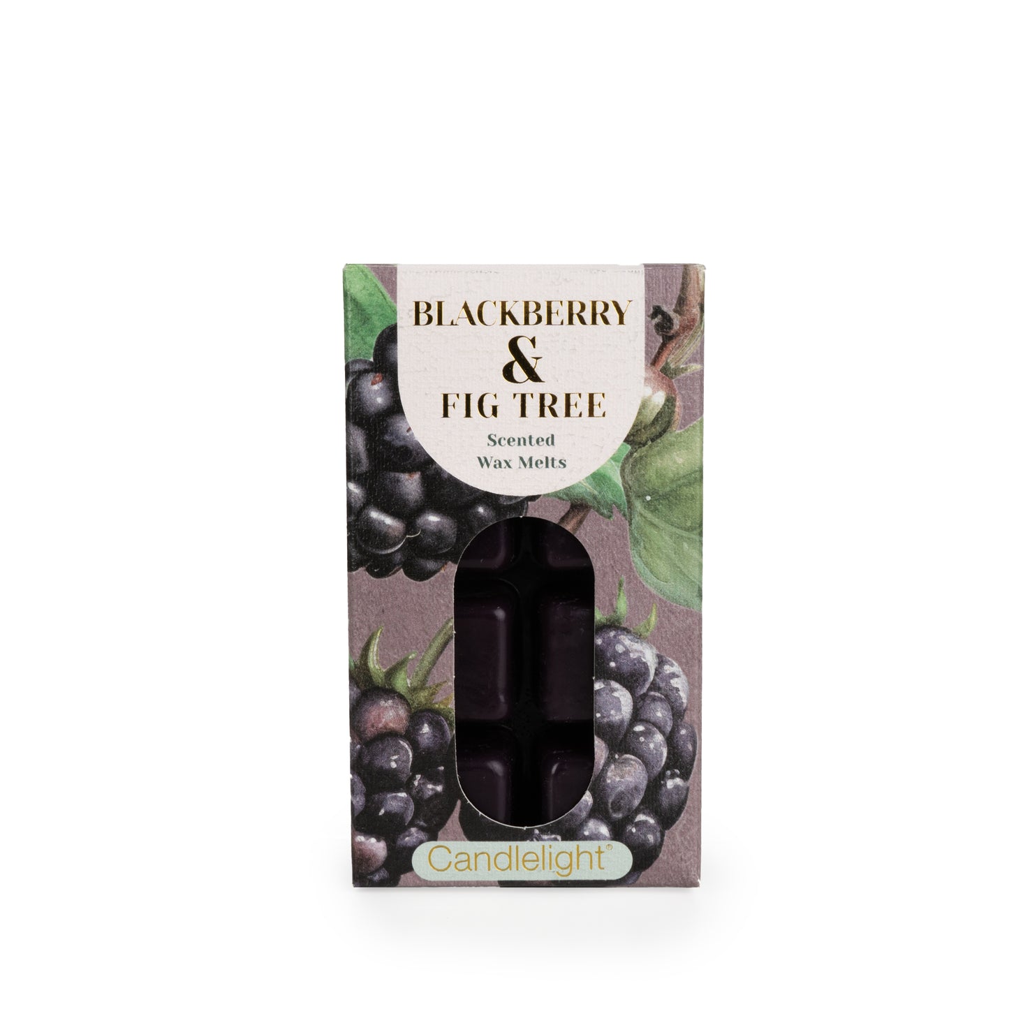 Candlelight Pack of 8 wax Melts Blackberry and Fig Tree