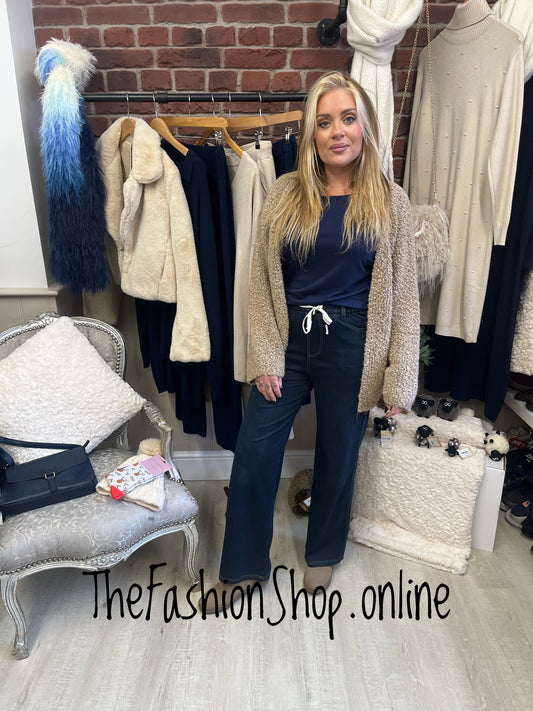 Nancy dark denim soft jeans sizes 10, 12, 14 and 16