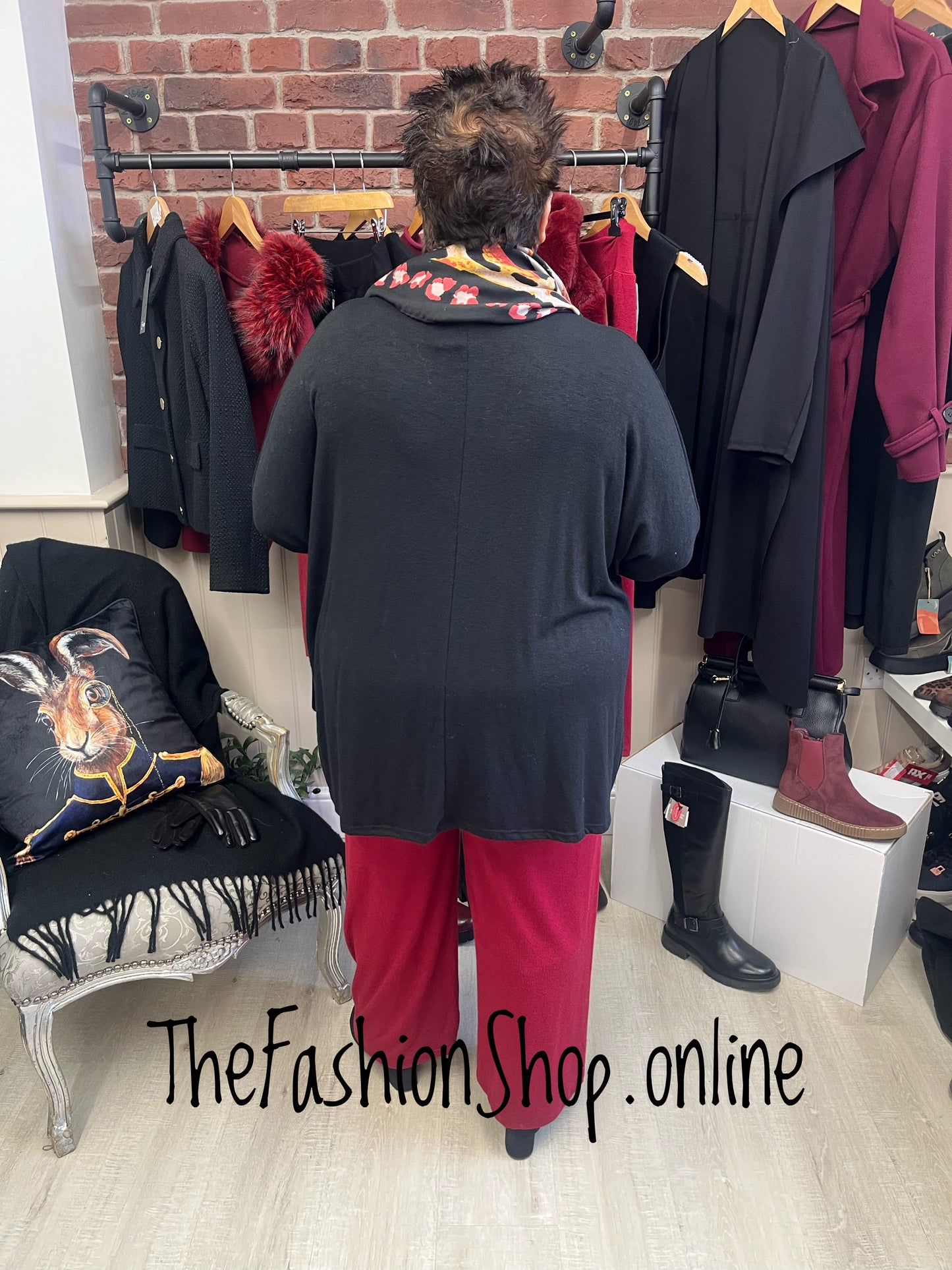 Athena Wine Trousers 16-22