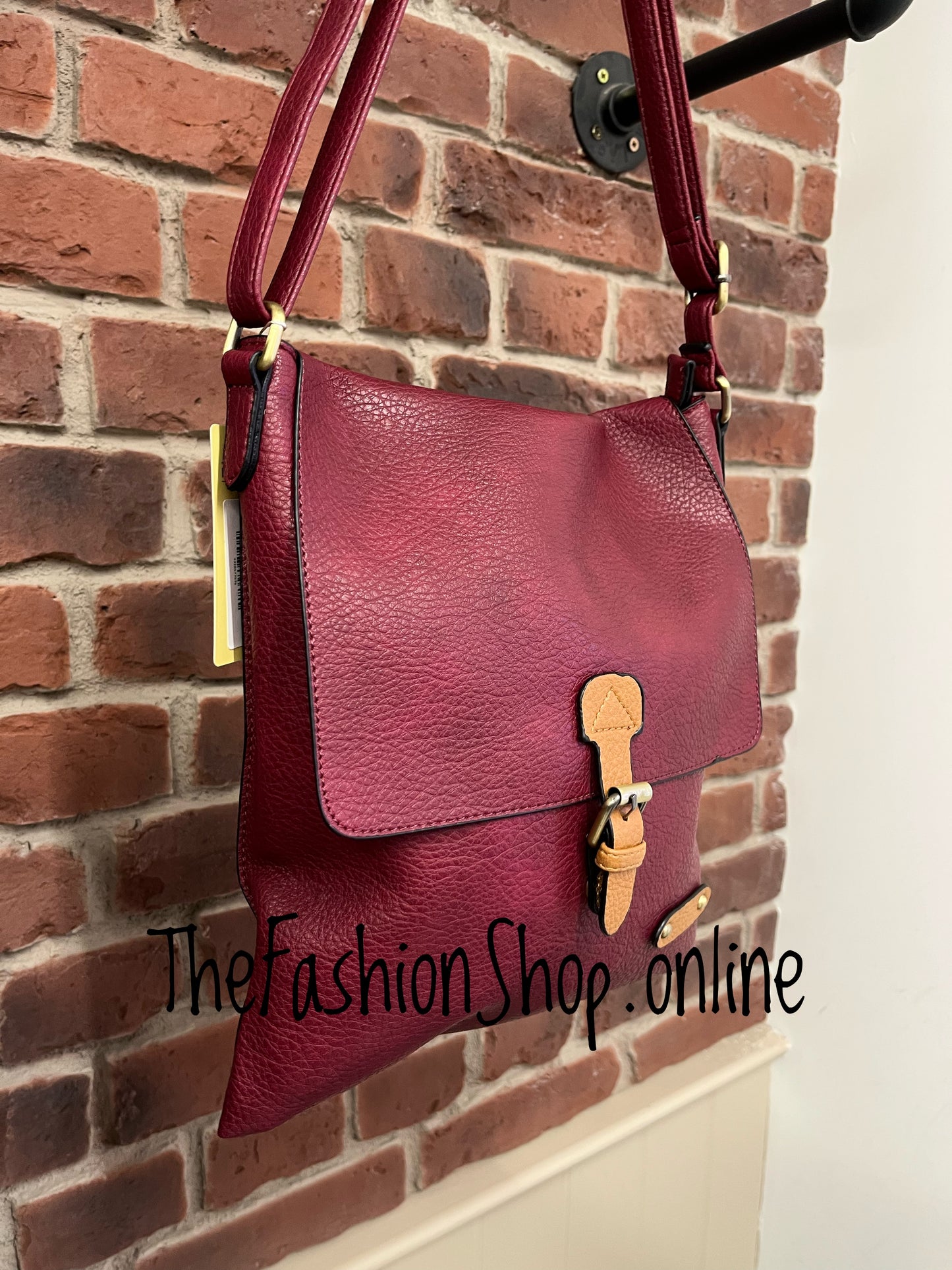 Carolyn large wine messenger bag
