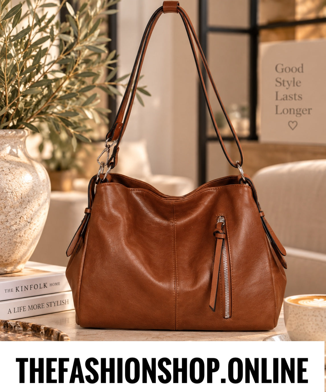 The Autumn Berry Bag in Tan