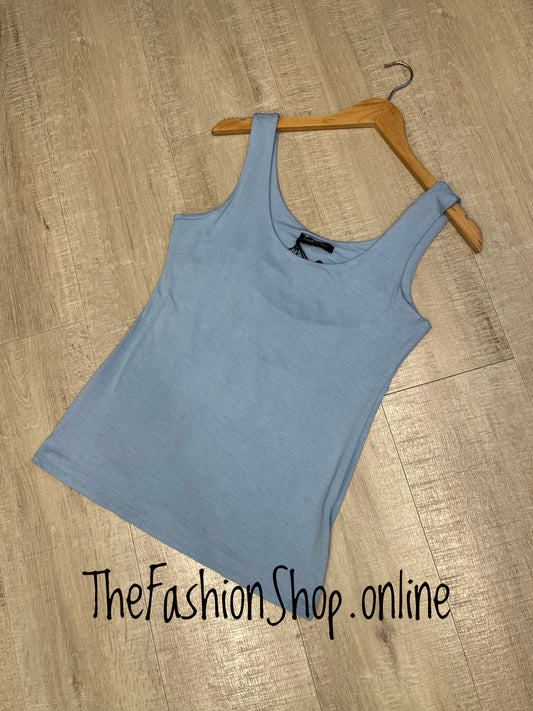 Chelsea light blue soft vest 8-14
