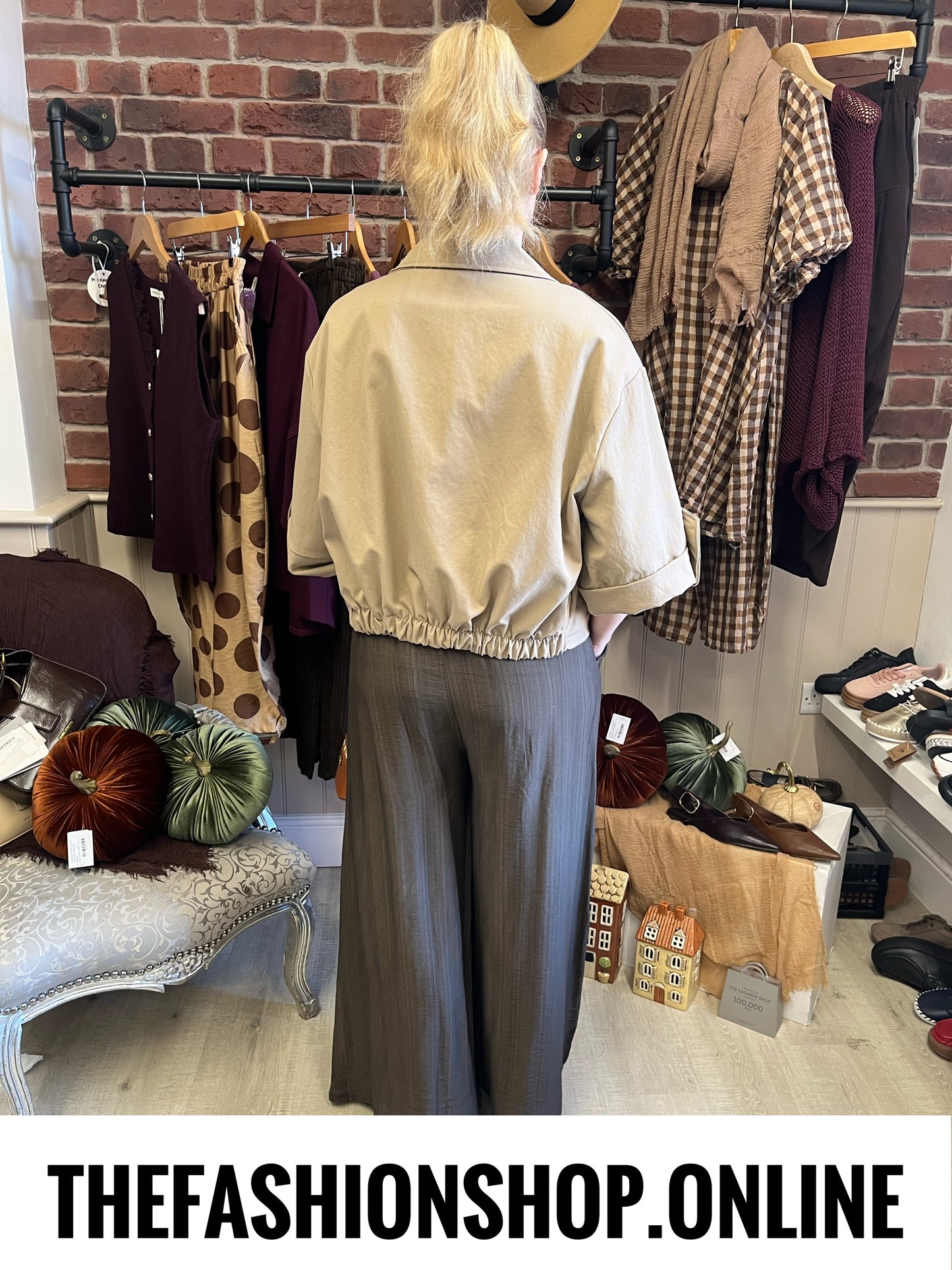 Zena camel double breasted jacket 8-16