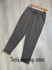 Plus size mocha classic magic trousers 18-24